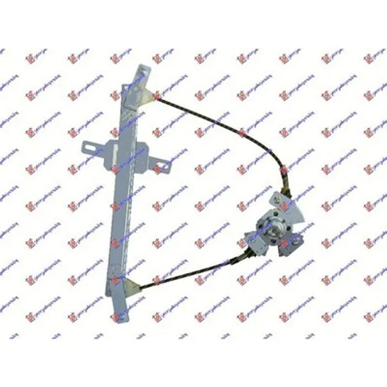 Macara Usa PEUGEOT 208 1 2012->2018 Macara usa spate manuala stanga, Perioada 2012 2013 2014 2015 2016 2017 2018