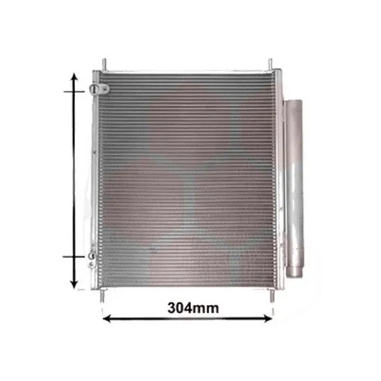 Radiator aer conditionat SKODA ROOMSTER 2006->2015 1.9 TDI 77KW 105CP , pentru motor BLS, BSW perioada 2006 2007,2008,2009 2010