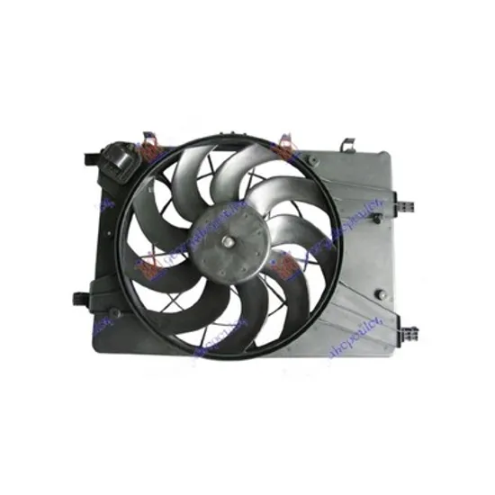 Ventilator Motor CHEVROLET CRUZE J300 2009-> Electroventilator complet 1.6-1.8 benzina 4 pini 2009->2013 Perioada 2009 2010 2011 2012 2013