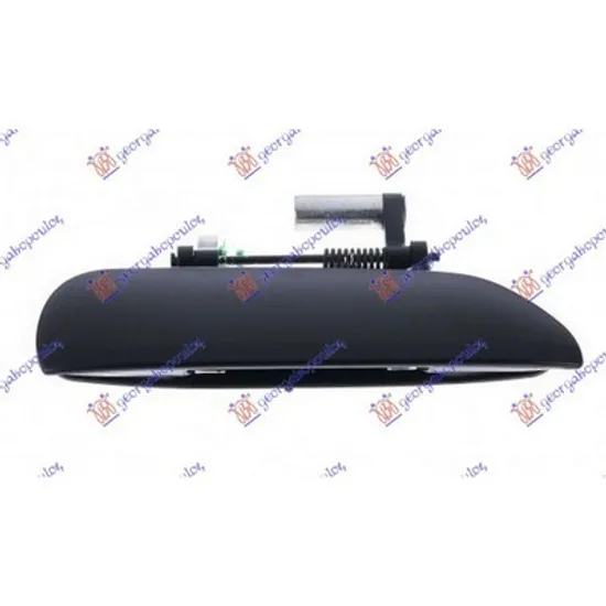 Maner Usa HONDA JAZZ 3 2007->2014 Maner usa spate exterior pentru vopsit stanga, Perioada 2008 2009 2010 2011 2012 2013 2014 2015