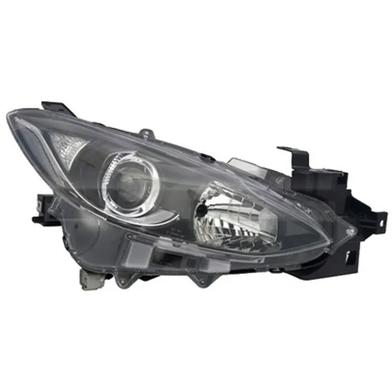 Faruri MAZDA 3 BM 2013-> Far reglaj electric (cu motor) (E) (TYC) DREAPTA Perioada 2013 2014 2015 2016