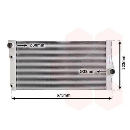Radiator Motor BMW 5 F10 2009->2016 Radiator apa toate modelele diesel (si GT/F07) (600x310x32) (BEHR) Perioada 2010 2011 2012 2013 2014 2015