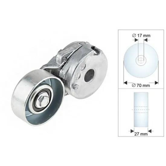 INTINZATOR CUREA DISTRIBUTIE RENAULT MEGANE 2.0 CVT -103KW/140CP- 1997cmc, pentru motor M4R 711, M4R 713, perioada 2009,2010,2011,2012,2013,2014,2015