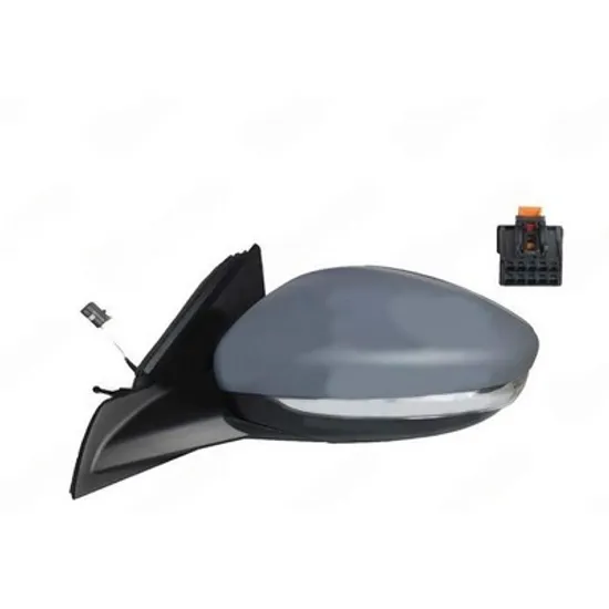 Oglinda PEUGEOT 208 2 2019-> Oglinda exterioara cu cabluri pentru vopsit (cu semnal WY5W) (10H2P) STANGA Perioada 2019 2020 2021 2022 2023
