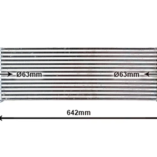 Intercooler FORD TRANSIT CUSTOM 2012-> 2.2 TDCi 74KW 100CP , pentru motor DRF4, DRFF, DRFG perioada 2012 2013,2014 2015