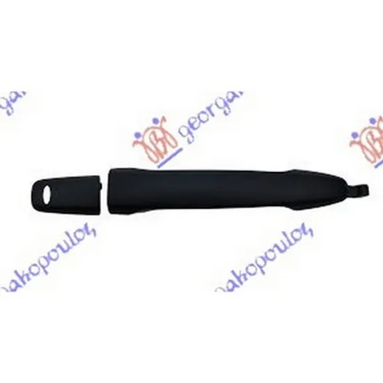 Maner Usa MITSUBISHI OUTLANDER 2 2006->2012 Maner exterior usa fata pentru vopsit cu senzor dreapta, Perioada 2006 2007 2008 2009 2010 2011 2012