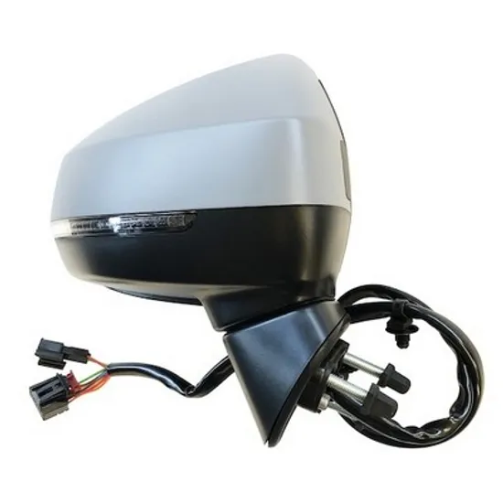 Oglinda AUDI A3 Sportback 8VA, 8VF 2012->2020 Oglinda exterioara electrica cu incalzire cu rabatare electrica pentru vopsit (cu memorie) (cu semnal si senzor banda) DREAPTA Perioada 2012 2013 2014 2015 2016