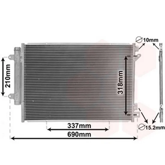 Radiator Aer Conditionat SUZUKI S-CROSS 2013->2022 Radiator aer conditionat 1.6 DDiS diesel cu start/stop Perioada 2013 2014 2015 2016 2017 2018 2019 2020 2021 2022