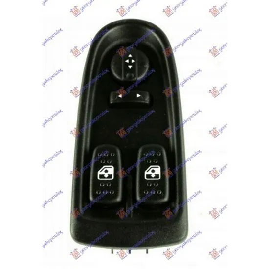 Butoane usa IVECO DAILY 4 2006->2012 Panou butoane usa/geam (8+6PIN) stanga Perioada 2006 2007 2008 2009 2010 2011