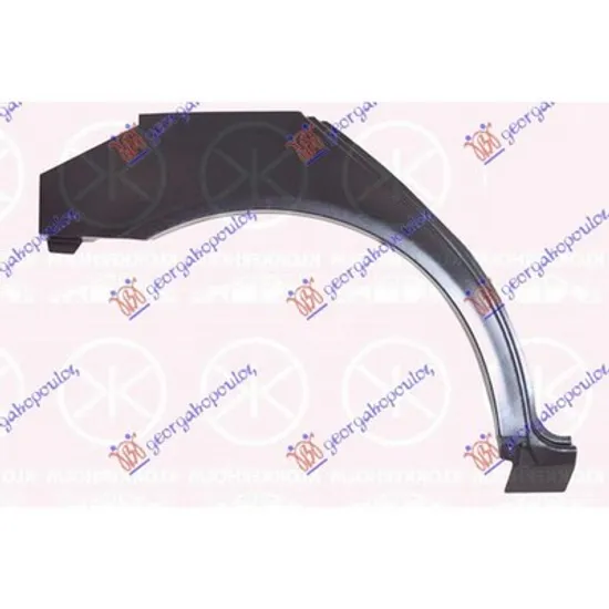 Pasaj Aripa MERCEDES E-CLASS W211 2002->2009 Pasaj reparatie aripa spate dreapta, Perioada 2002 2003 2004 2005 2006 2007 2008
