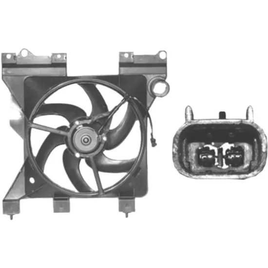 Ventilator motor CITROEN XSARA 1997->2005 pentru 1.6 16V, 1.6 GLX 16V, perioada 2000 2001 2002 2003 2004 2005