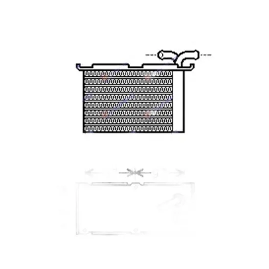Intercooler VW SCIROCCO 2008->2017 Radiator intercooler suplimentar 1.4 TSi benzina (120x200x60) Perioada 2008 2009 2010 2011 2012 2013 2014 2015 2016 2017 2018 2019 2020