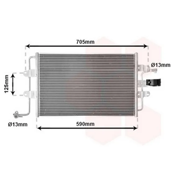 Radiator Aer Conditionat VW NEW BEETLE 1998->2010 Radiator aer conditionat 1 6 - 1 8 - 2 0 benzina - 1 9TDI 54x36 Perioada 1998 1999 2000 2001 2002 2003 2004 2005 2006 2007 2008 2009 2010 2011 2012 2013 2014 2015