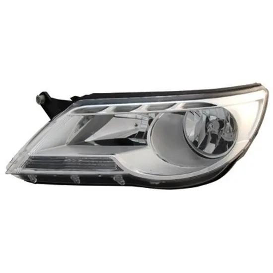 Faruri VW TIGUAN 5N 2007->2018 Far reglaj electric (E) (cu motor) (TYC) stanga Perioada 2007 2008 2009 2010 2011 2012 2013 2014 2015