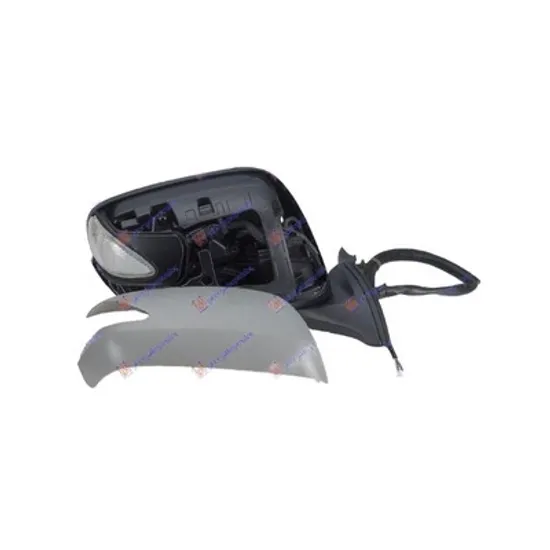 Oglinda HONDA JAZZ 3 2007->2014 Oglinda exter dreapta electr pt vopsit cu semnal rabatabila electric Perioada 2008 2009 2010 2011 2012 2013 2014 2015