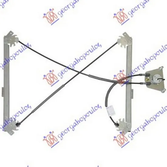 Macara Usa AUDI A3 8P1 2003->2012 Macara usa fata pentru 3 usi fara motor EUROPE stanga Perioada 2003 2004 2005 2006 2007 2008 2009 2010 2011 2012