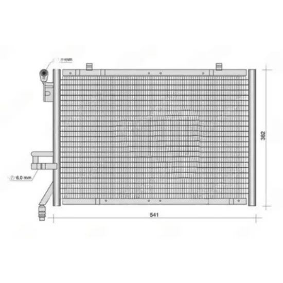 Radiator Aer Conditionat FORD FIESTA 7 2017-> Radiator condensator aer conditionat 1.0 EcoBoost benzina (502x349x16) Perioada 2017 2018 2019 2020 2021 2022