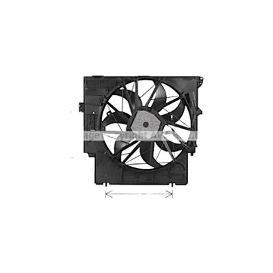 Ventilator motor BMW X4 F26 2014->2018, X3 F25 2010->2017 pentru xDrive 20 d, perioada 2010 2011 2012 2013 2014 2015 2016 2017 2018