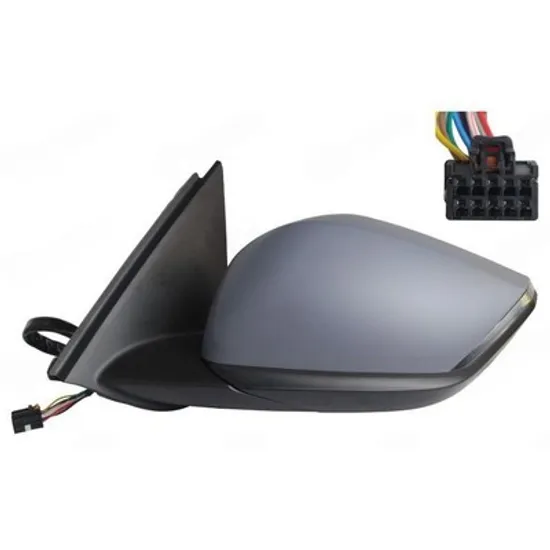 Oglinda CITROEN C4 3 2020-> Oglinda exterioara electrica cu incalzire cu rabatare electrica pentru vopsit (cu semnal si lampa podea) (10H10P) STANGA Perioada 2020 2021 2022 2023 2024 2025