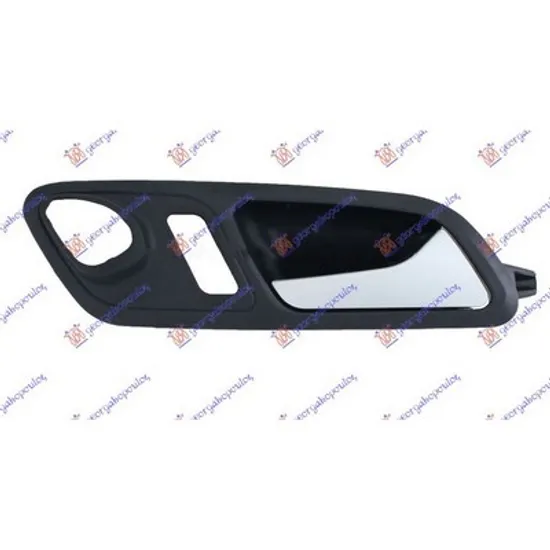 Maner Usa VW CC 2011->2016 Maner usa fata interior (SATIN/negru) dreapta Perioada 2012 2013 2014 2015 2016 2017 2018
