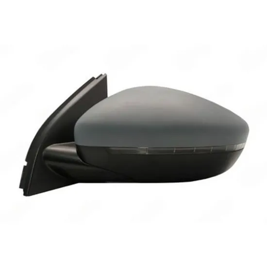 Oglinda PEUGEOT 308 2 2013->2021 Oglinda exterioara electrica cu incalzire cu rabatare electrica pentru vopsit (cu semnal si lampa podea) STANGA Perioada 2017 2018 2019 2020 2021