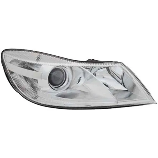 Faruri SKODA OCTAVIA 2 2004->2013 Far reglaj electric (fara LOGO) (W/ TOR) (TYC) dreapta Perioada 2004 2005 2006 2007 2008 2009 2010 2011 2012