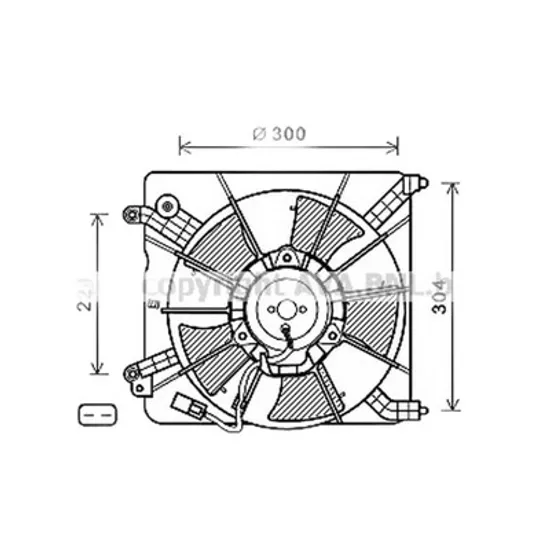 Ventilator Motor HONDA JAZZ 3 2007->2014 Electroventilator complet benzina, Perioada 2008 2009 2010 2011 2012 2013 2014 2015