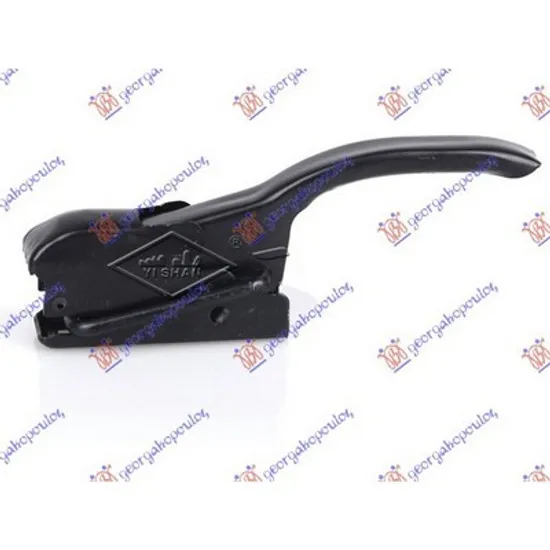 Maner capota spate ISUZU D-MAX 1 2002->2012 Maner hayon cabina simpla lateral Perioada 2002 2003 2004 2005 2006 2007 2008 2009 2010 2011 2012