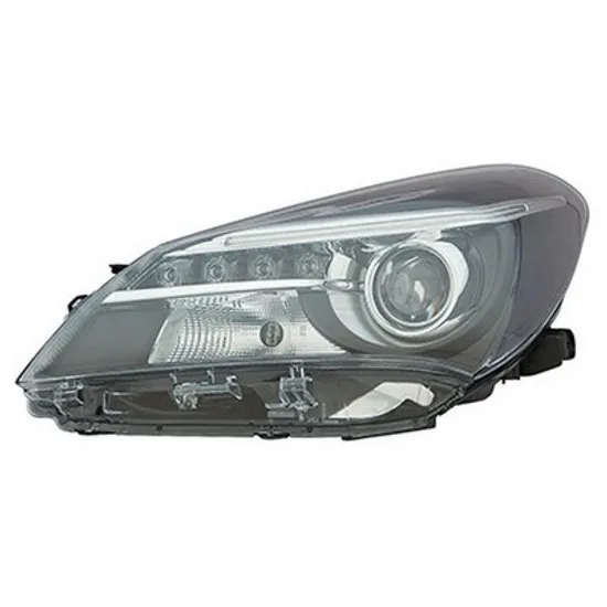 Faruri TOYOTA YARIS 2010-> Far reglaj electric HIR2 cu LED E 2014->2017 stanga Perioada 2014 2015 2016 2017