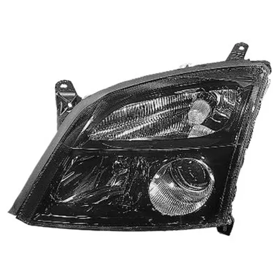 Far stanga OPEL SIGNUM 2003->2008 perioada 2003 2004 2005 2006 2007 2008 pana la an de fabricatie 09/2005, fara motor reglaj, fumuriu, semnal fumuriu, cu reglaj electric, cu bec H7/H7