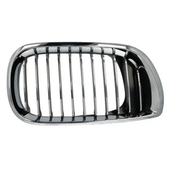 Grila Radiator BMW 3 E46 1997->2005 Grila radiator dreapta, complet cromata (E46 Sedan/Break 10.01-11.05) Perioada 2001 2002 2003 2004 2005
