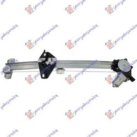 Macara Usa HONDA CR-V 3 2006->2012 Macara geam usa fata ELECTRIC stanga, Perioada 2006 2007 2008 2009 2010 2011 2012 2013