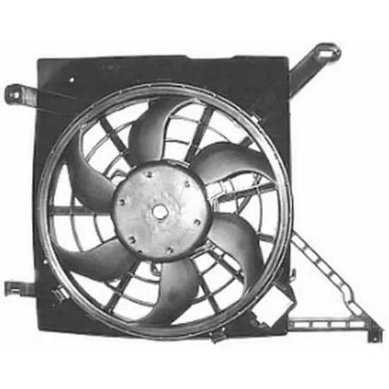 Ventilator Motor OPEL ZAFIRA A 1999->2005 Electroventilator complet diesel +A/C 3 pini Perioada 1999 2000 2001 2002 2003 2004 2005