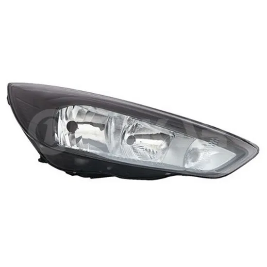 Faruri FORD FOCUS 3 2010->2019 Far reglaj electric negru (H7/H15) cu motor (HELLA) dreapta Perioada 2011 2012 2013 2014