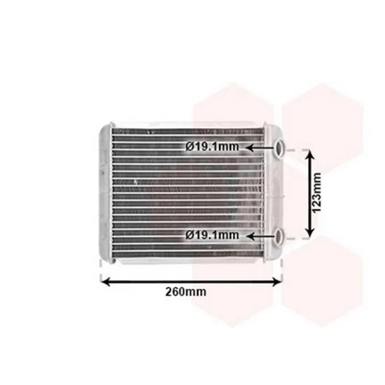 Radiator Incalzire RENAULT LAGUNA 2 2001->2007 Calorifer B +/-AC 210x178 DELPHI TYPE Perioada 2001 2002 2003 2004 2005 2006 2007