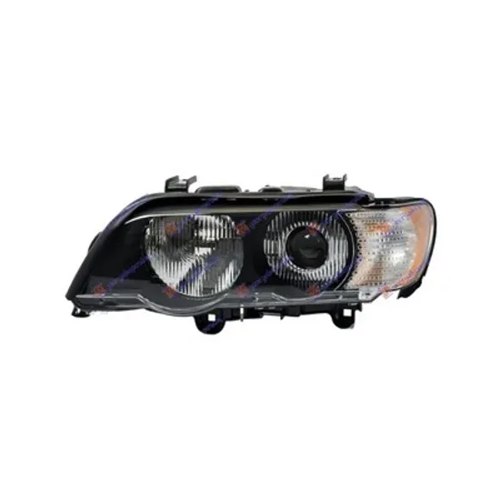 Faruri BMW X5 E53 2000->2006 Far stanga Xenon D2S/HB3 cu semnal alb (E53 05.00-12.03) Perioada 2000 2001 2002 2003 2004