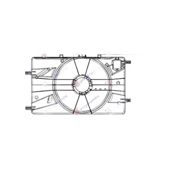 Ventilator Motor CHEVROLET CRUZE J300 2009-> Electroventilator 1.4-1.6T.benzina-1.6-2.0CDTI 2009->2013 Perioada 2009 2010 2011 2012 2013