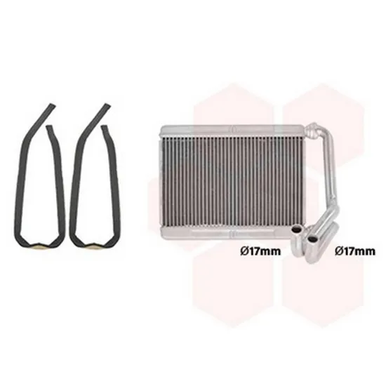 Radiator Incalzire TOYOTA YARIS 1999->2005 Calorifer 134x208x26 BR Perioada 1999 2000 2001 2002 2003 2004 2005