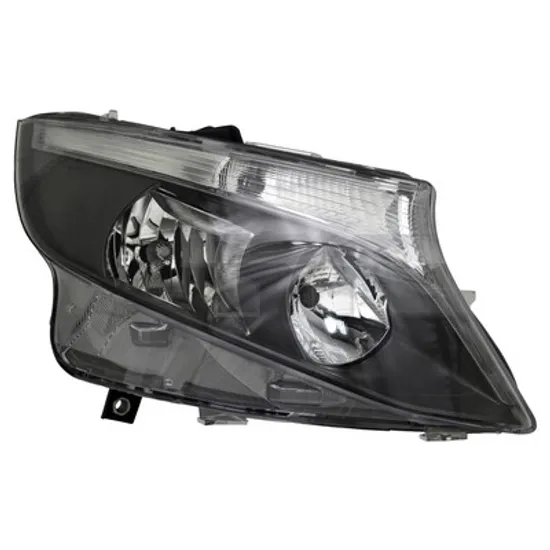 Faruri MERCEDES VITO W447 2014-> Far reglaj electric fumuriu (HELLA) DREAPTA Perioada 2015 2016 2017 2018 2019 2020