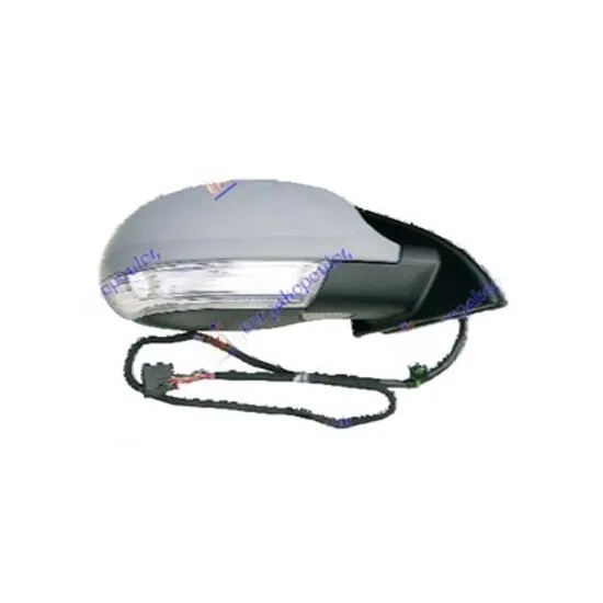 Oglinda VW PASSAT B6 2005->2010 Oglinda exterioara electrica cu incalzire cu rabatare electrica cu semnal si lampa podea . dreapta Perioada 2005 2006 2007 2008 2009 2010