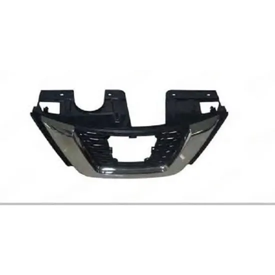 Grila Radiator NISSAN X-TRAIL T32 2014-> Grila radiator completa cu ornament cromat (cu locas pentru camera) (cu gaura patrata emblema) Perioada 2017 2018 2019 2020 2021