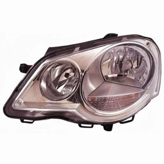 Faruri VW POLO 9N 2001->2012 Far reglaj electric (cu motor) (E) (TYC) STANGA Perioada 2005 2006 2007 2008 2009