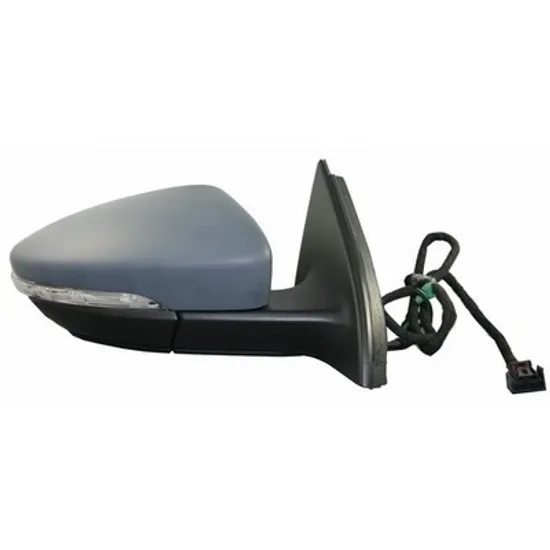 Oglinda VW PASSAT B7 2010->2014 Oglinda exterioara reglaj electric cu incalzire pentru vopsit cu semnal si lampa podea dreapta Perioada 2010 2011 2012 2013 2014