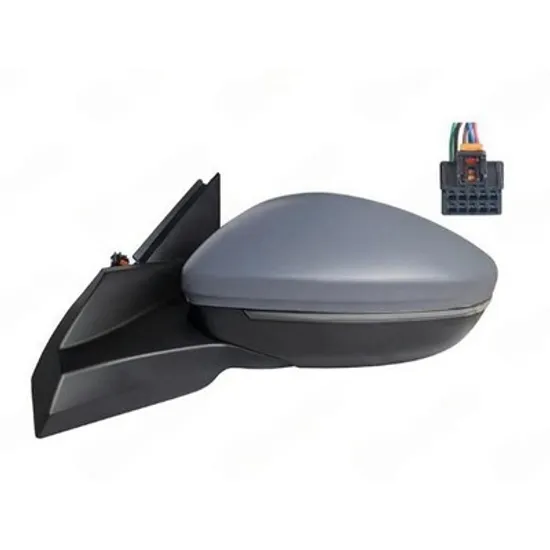 Oglinda PEUGEOT 2008 2 2019-> Oglinda exterioara electrica cu incalzire pentru vopsit (cu semnal) (6 PIN) STANGA Perioada 2023 2024 2025