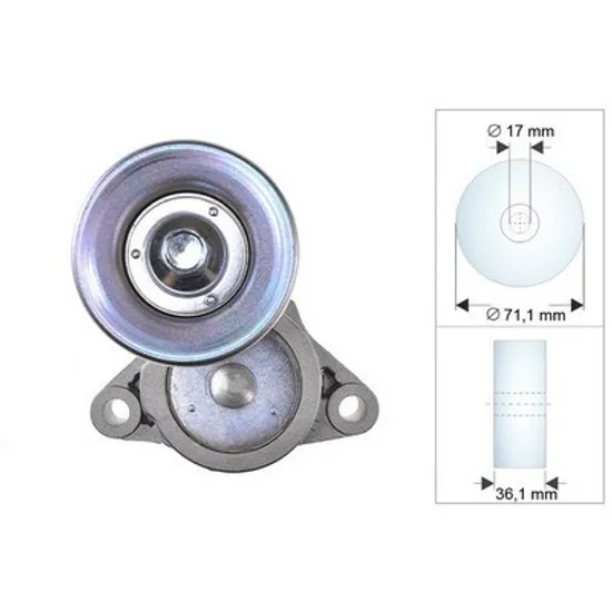 INTINZATOR CUREA TRANSMISIE MAZDA 6 2.0 DI -100KW/136CP- 1998cmc, pentru motor RF5C, perioada 2002,2003,2004,2005,2006,2007