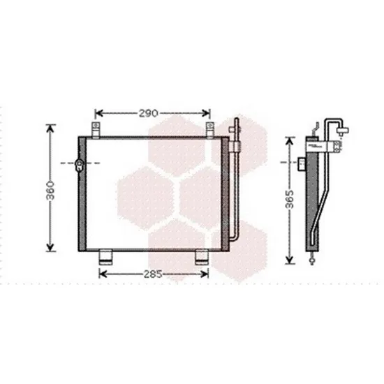 Radiator Aer Conditionat SUZUKI VITARA 07.1988->2002 Radiator aer conditionat (34x29.5x24) Perioada 1988 1989 1990 1991 1992 1993 1994 1995 1996 1997 1998 1999 2000 2001 2002