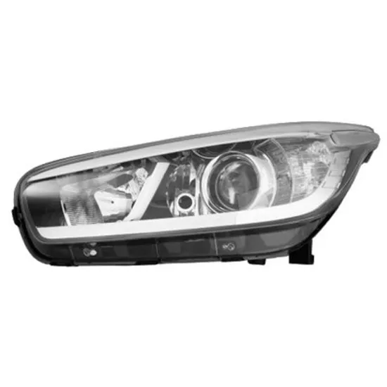 Faruri KIA PRO CEED 2008->2013 Far reglaj electric negru (E) (cu motor) stanga Perioada 2008 2009 2010 2011 2012 2013 2014 2015