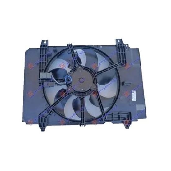 Ventilator Motor NISSAN JUKE F16 2019-> Electroventilator complet 1.6 benzina (simplu) (cu 2 mufe) (2+2PIN) (380MM) Perioada 2015 2016 2017 2018 2019 2020 2021