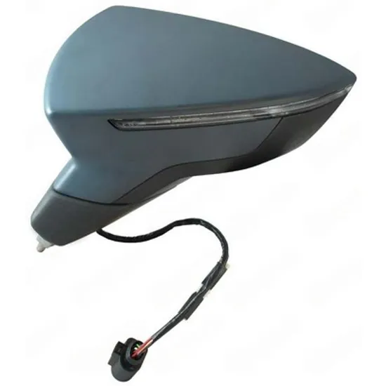 Oglinda SEAT LEON 2019-> Oglinda exterioara electrica cu incalzire pentru vopsit (cu semnal) 6 PIN STANGA Perioada 2019 2020 2021 2022 2023 2024