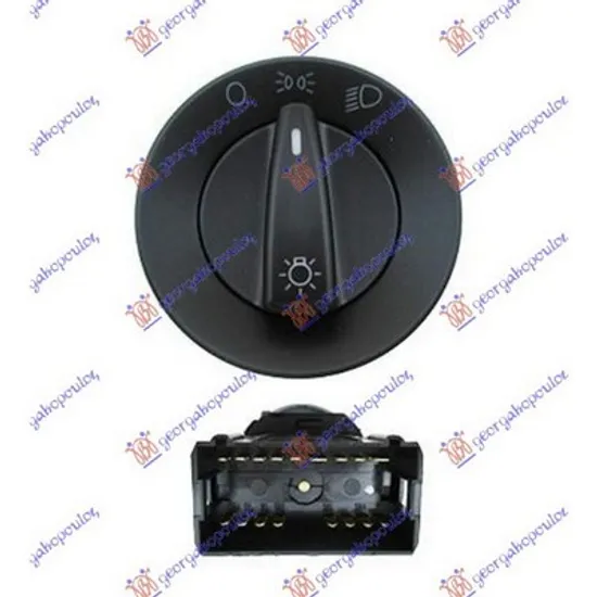 Comutator Lumini VW PASSAT B5 2000->2005 Buton comutator far (17pin) Perioada 2000 2001 2002 2003 2004 2005
